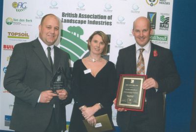 British Association of Landscape Industries award for Oak View Landscapes