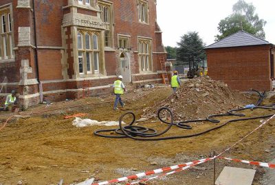 Site clearance at hospital
