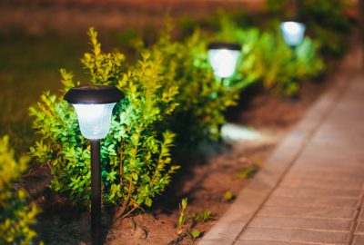 Garden path lighting
