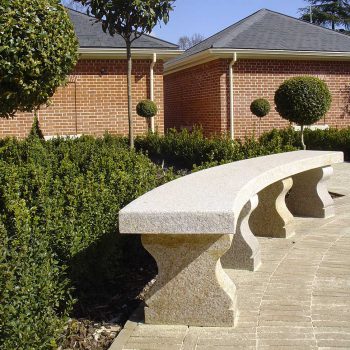 Balls Park stone bench